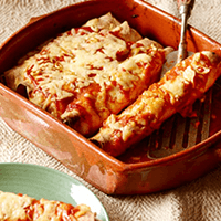 Auðvelt nauta-enchilada